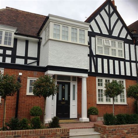 mock tudor house design.